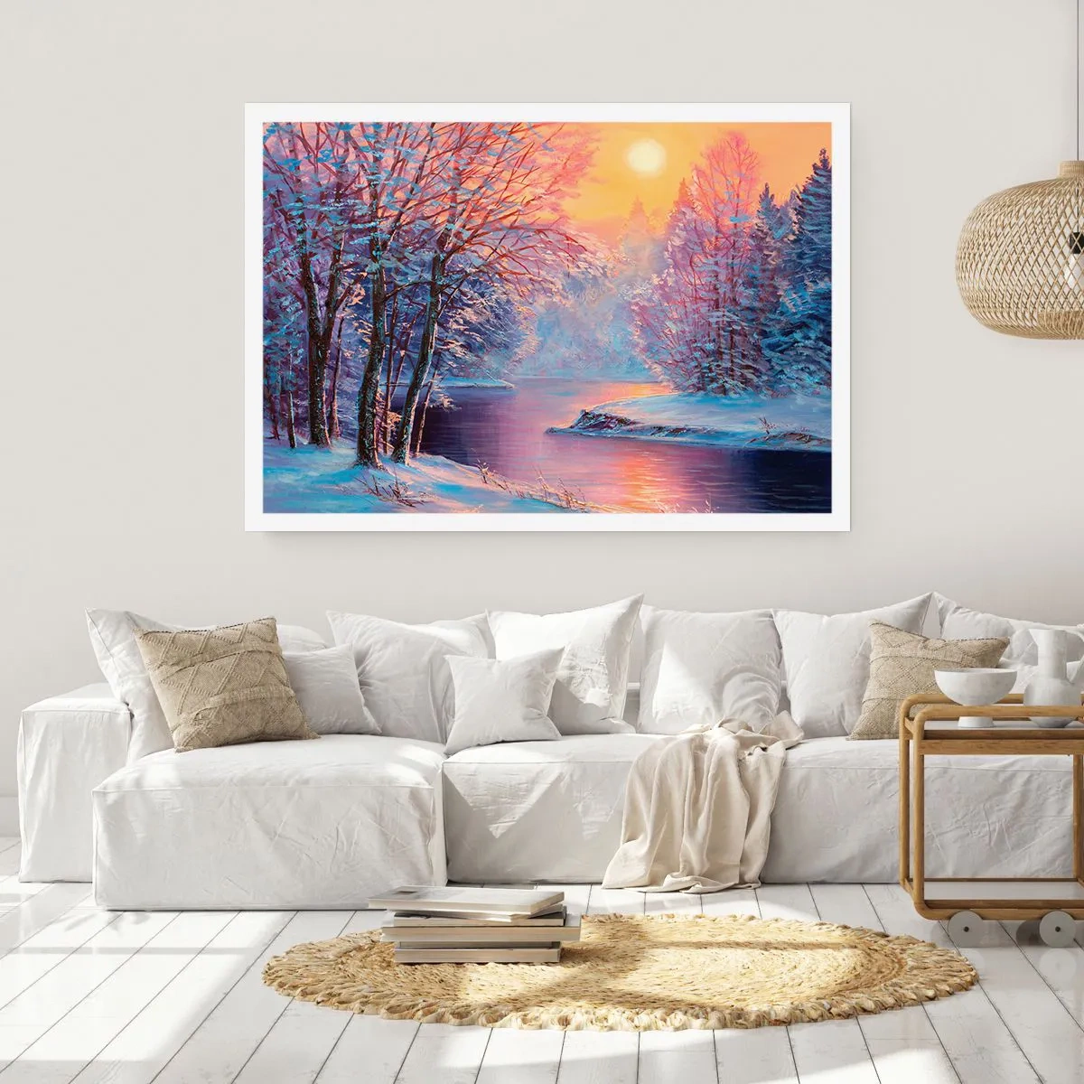 Poster - Colours of Winter - 100x70 cm