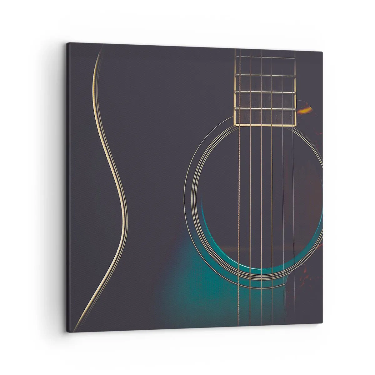 Canvas picture - A Moment Before It Sounds - 50x50 cm