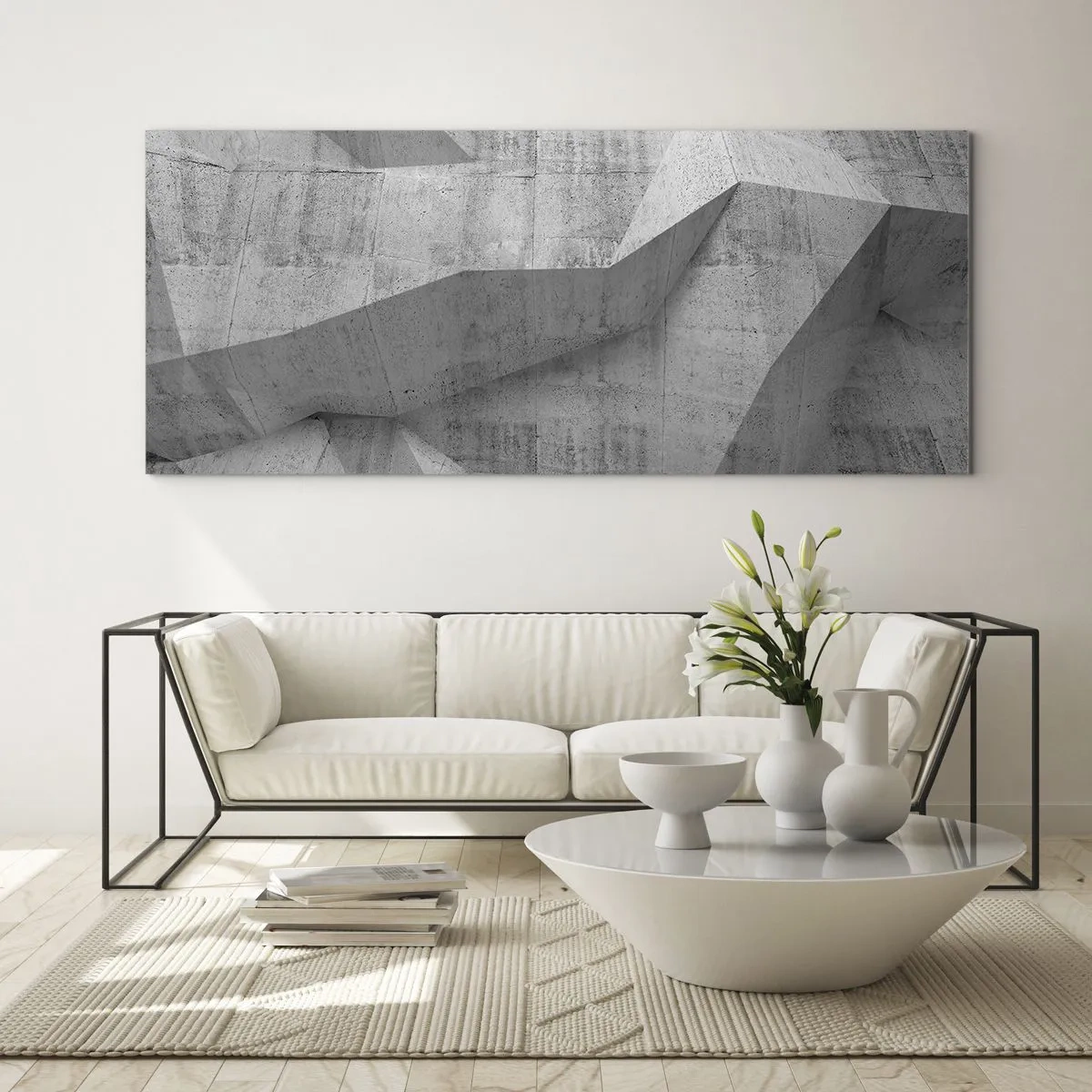 Glass picture - Real Challenge - 120x50 cm