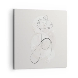 Canvas picture - Spiral of Beauty - 50x50 cm