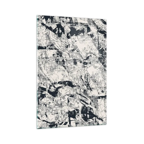 Glass picture - Infilitration of Opposites - 80x120 cm