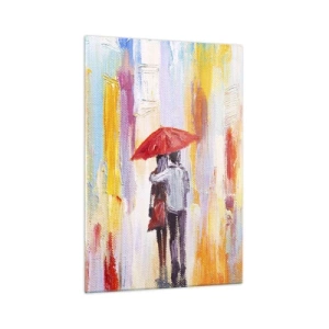 Glass picture - Let It rain - 70x100 cm