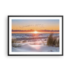 Poster in black frame - Horizontal Landscape - 70x50 cm