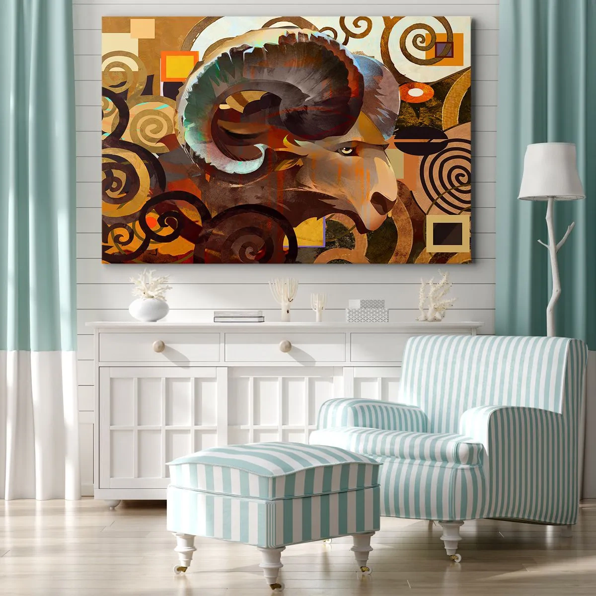 Canvas picture - Magic - Religions - Rituals - 120x80 cm