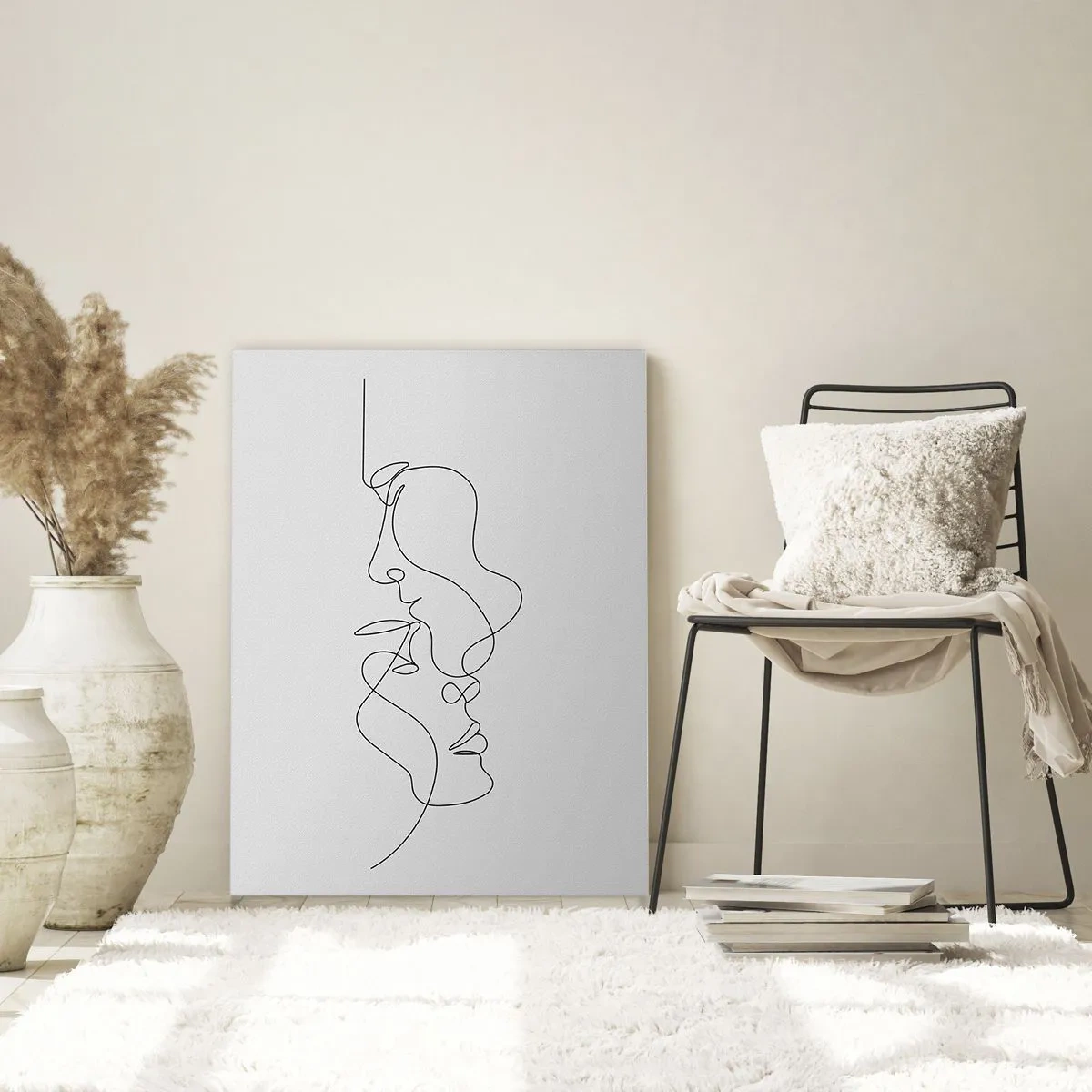 Glass picture - Ardour of Desires - 70x100 cm