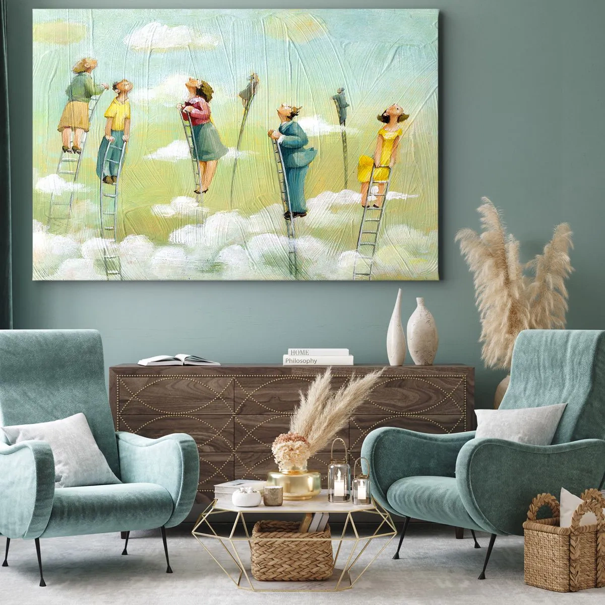 Canvas picture - Following the Dream - 100x70 cm