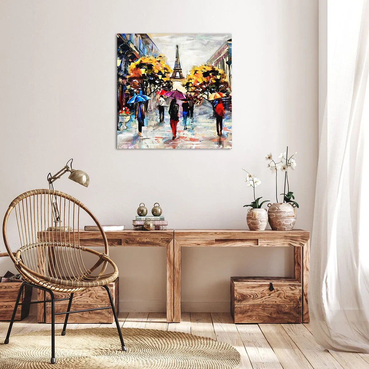 Canvas picture - Especially Beautiful in Autumn - 30x30 cm