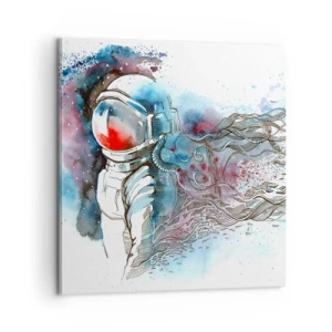 Canvas picture - Alone In Space - 60x60 cm
