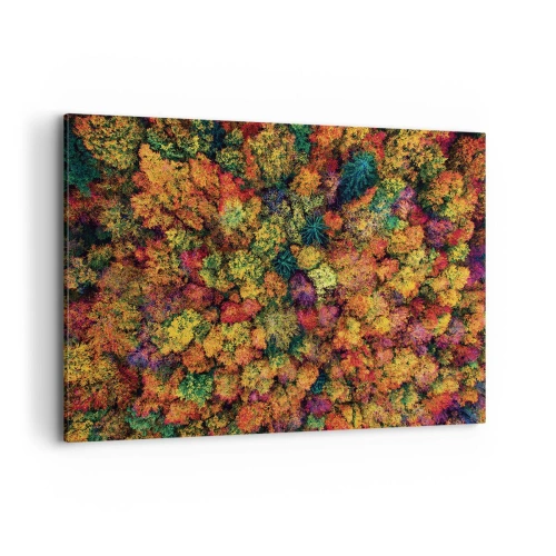 Canvas picture - Bouquet of Autumn Flowers - 100x70 cm