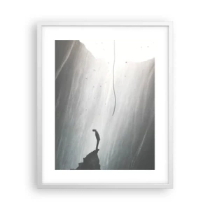 Poster in white frmae - There Is Always Some Way Out - 40x50 cm