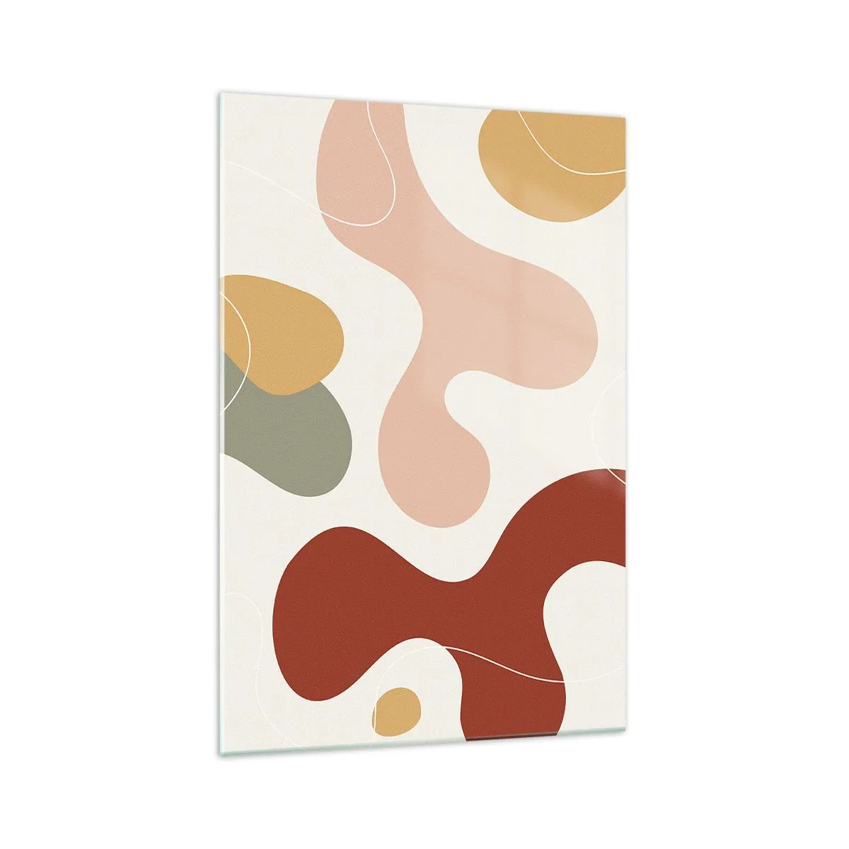 Glass picture - Doodles - 70x100 cm