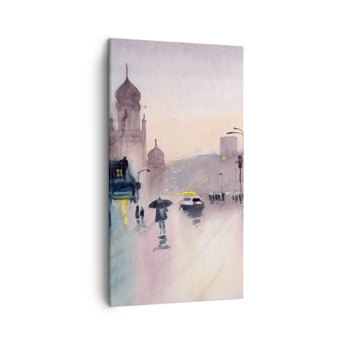 Canvas picture - In a Rainy Fog - 45x80 cm