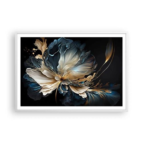 Poster in white frmae - Fairy Tale World of Ferns - 100x70 cm