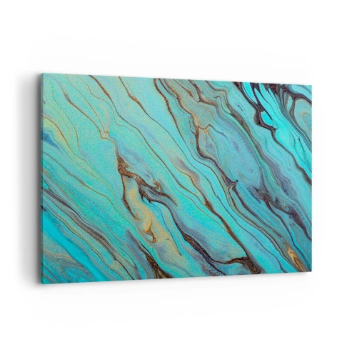 Canvas picture - Turquoise Tide - 120x80 cm