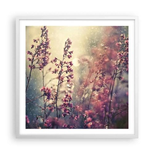 Poster in white frmae - Secret Garden - 60x60 cm