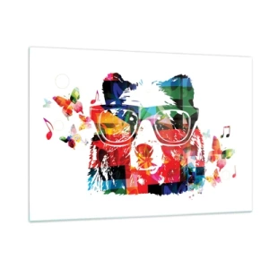 Glass picture - I Like It! - 120x80 cm
