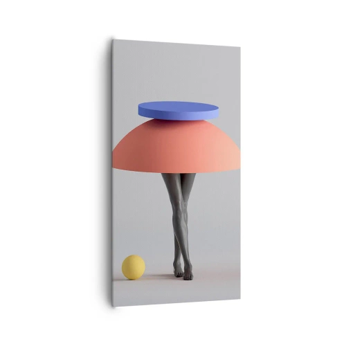 Canvas picture - Surrealistic Composition - 65x120 cm