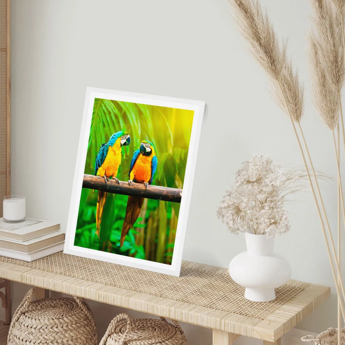 Poster in white frmae - Did You Hear that She…? - 50x70 cm