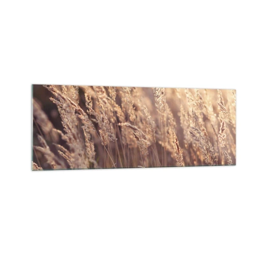 Glass picture - Ready to Welcome Autumn - 140x50 cm