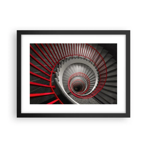 Poster in black frame - Games of Architecture - 40x30 cm