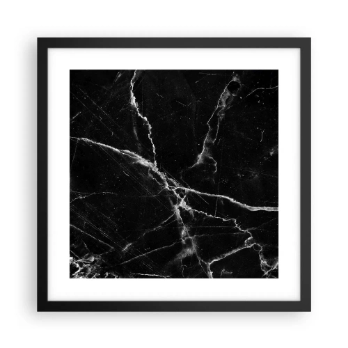 Poster in black frame - The Secret Life of a Stone - 40x40 cm