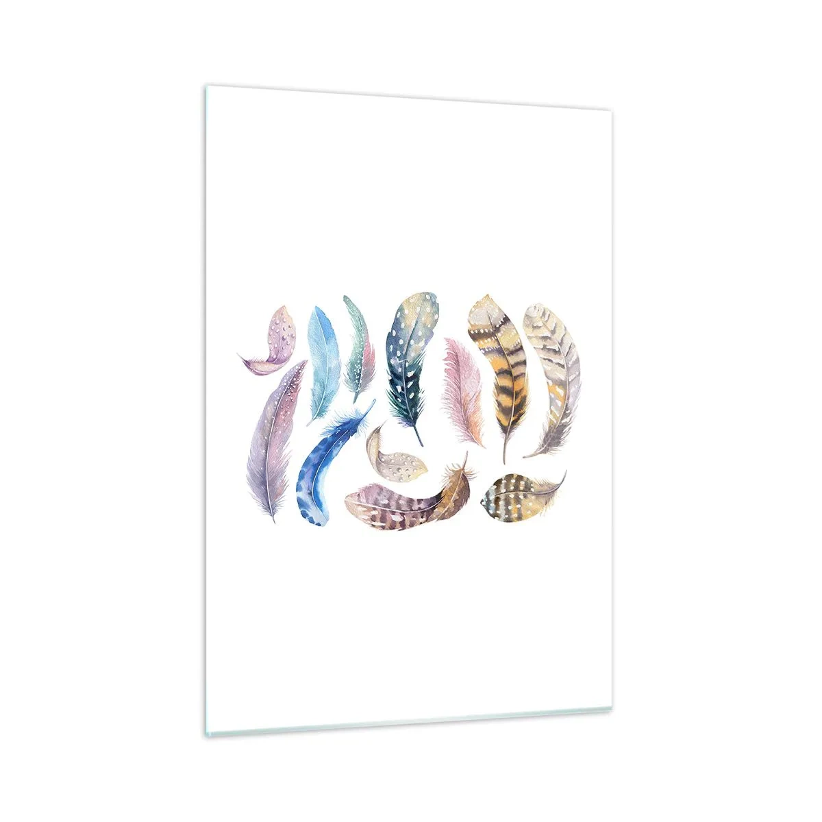 Glass picture - Light As a Feather - 50x70 cm