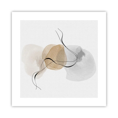 Poster - Air Beads - 40x40 cm