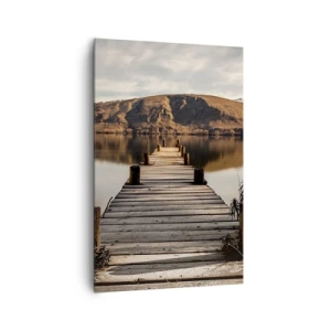 Canvas picture - Landscape in Silence - 80x120 cm