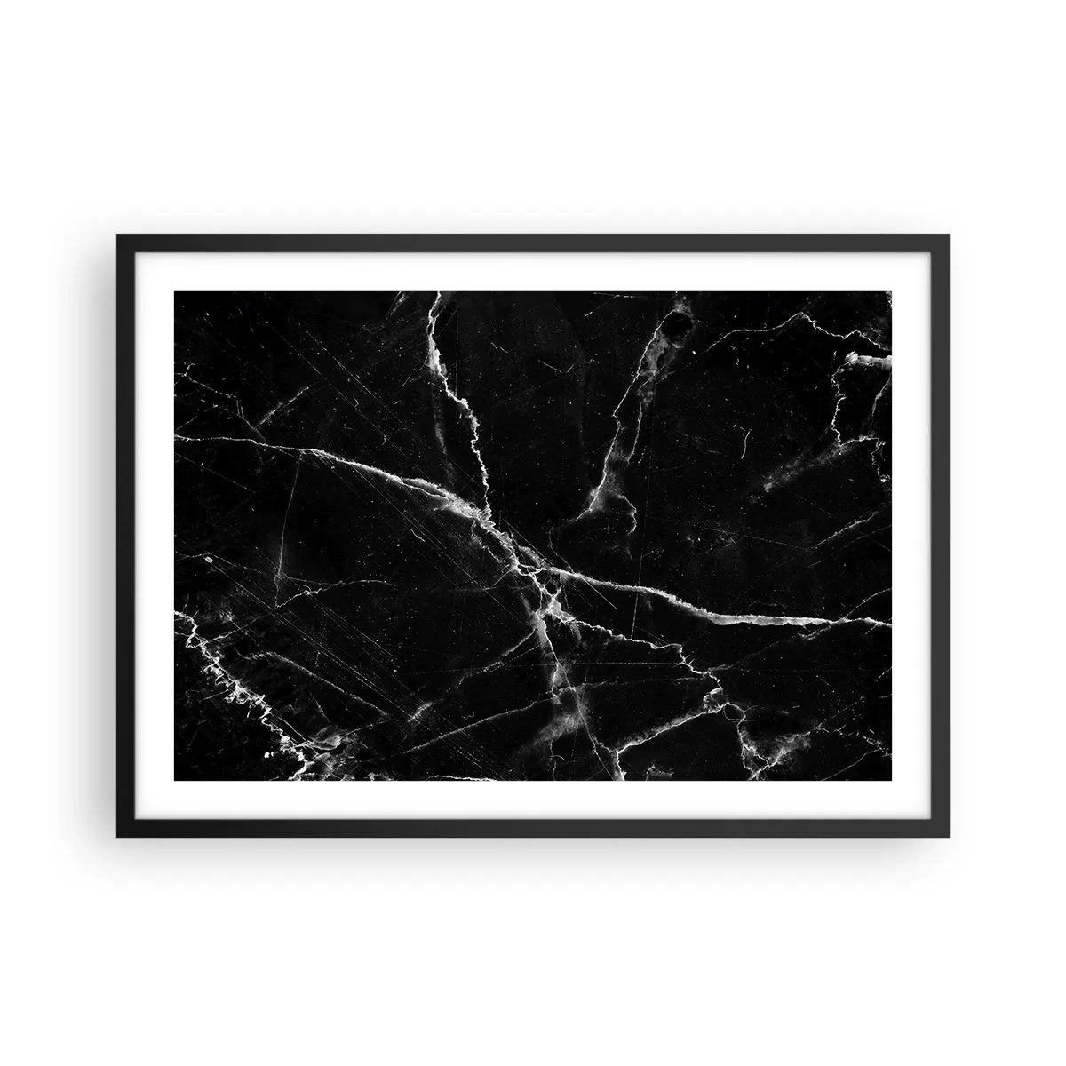 Poster in black frame - The Secret Life of a Stone - 70x50 cm