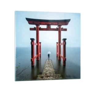 Glass picture - Japanese Musings - 30x30 cm