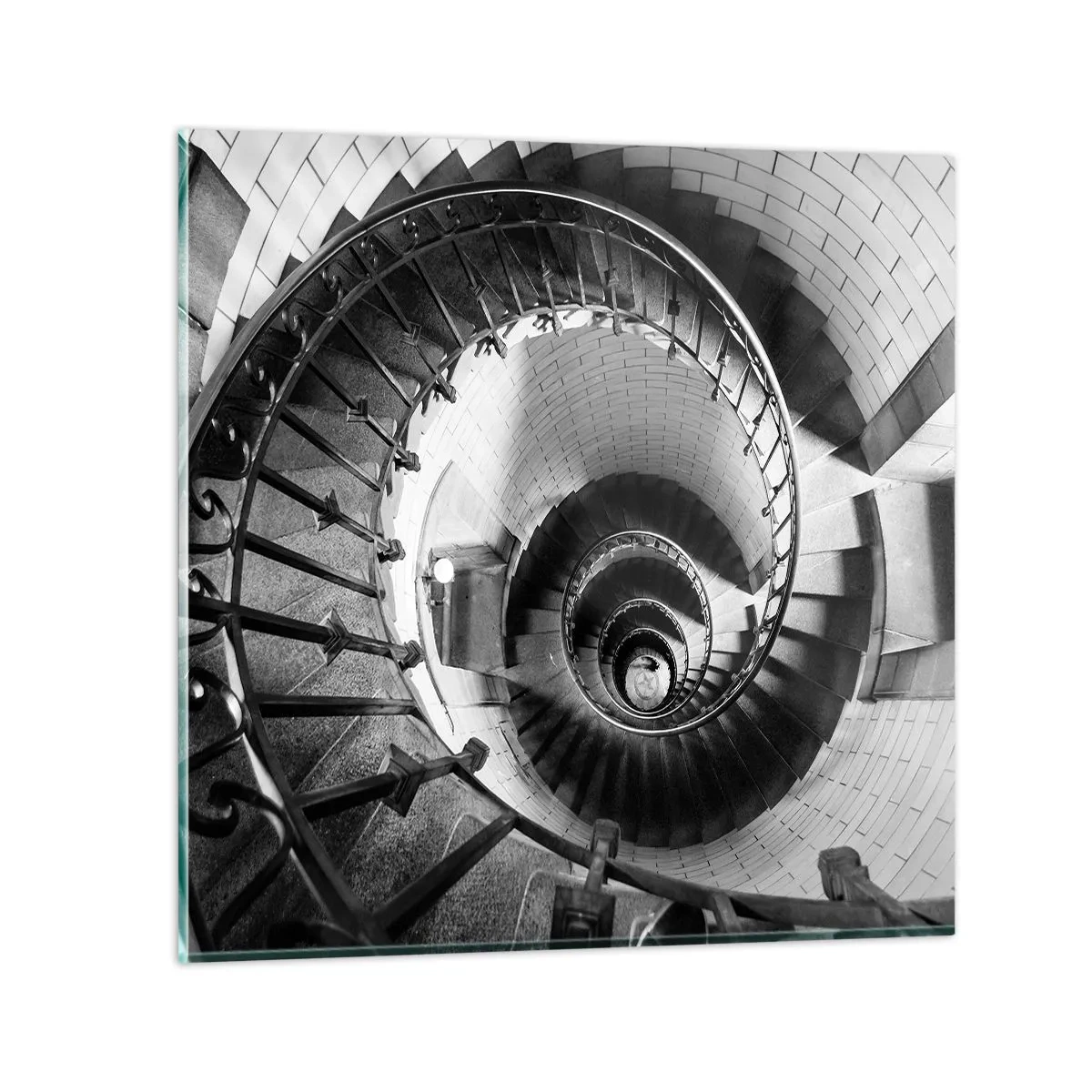 Glass picture - Up and Upwards - 30x30 cm