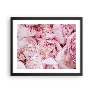 Poster in black frame - Cuddly and Fragrant - 50x40 cm