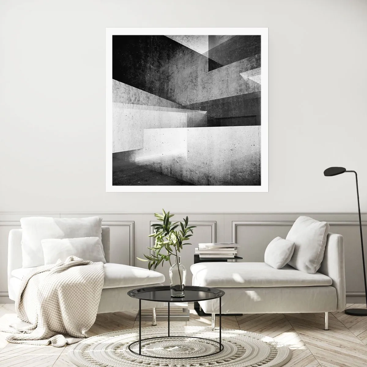 Poster - Structure of Space - 30x30 cm