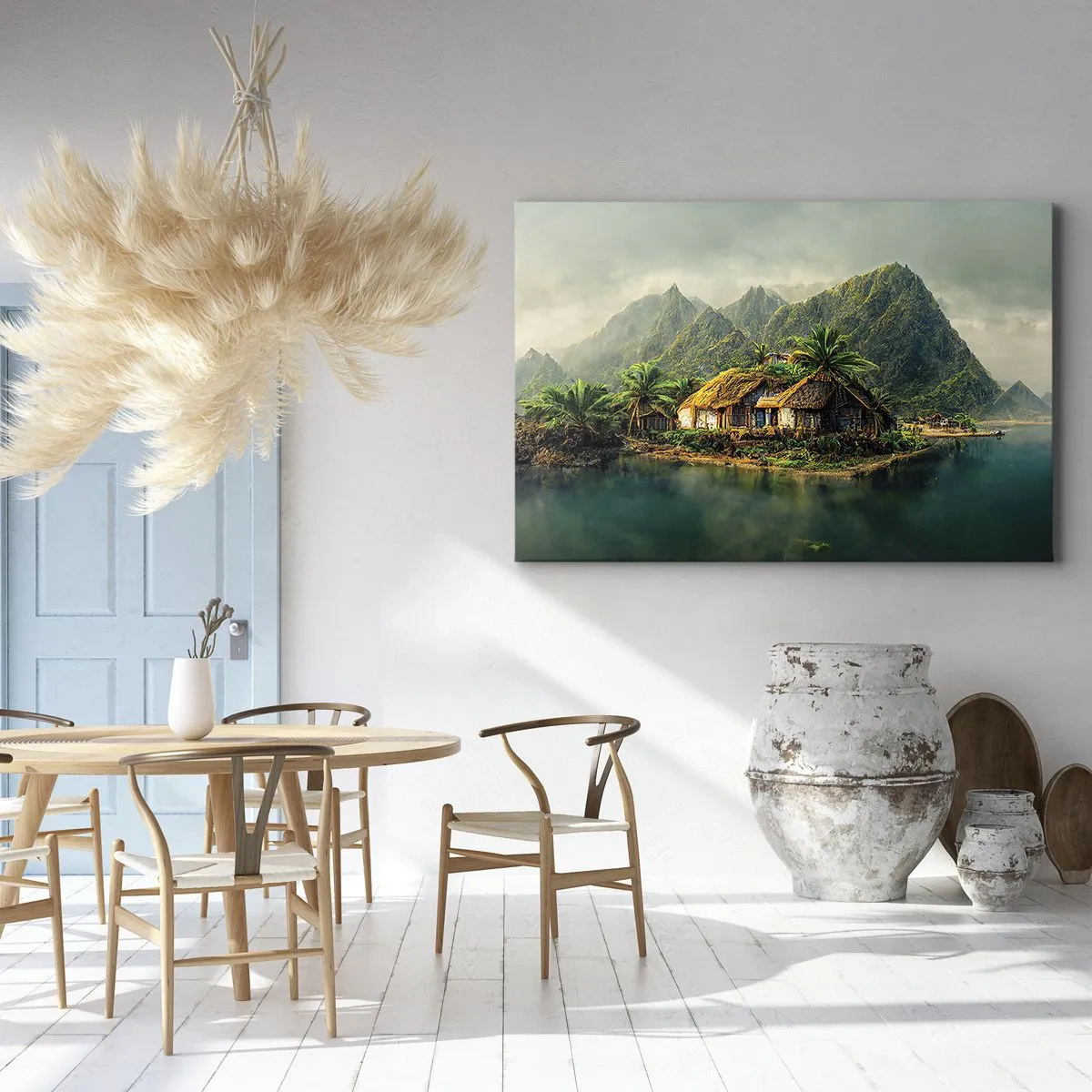 Canvas picture - Tropical Paradise - 120x80 cm