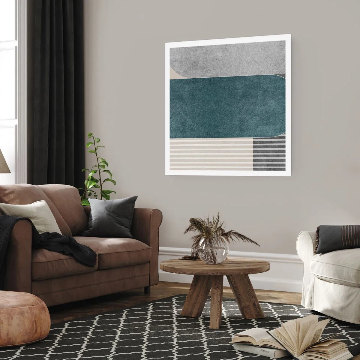 Poster - Levelled Composition - 50x50 cm