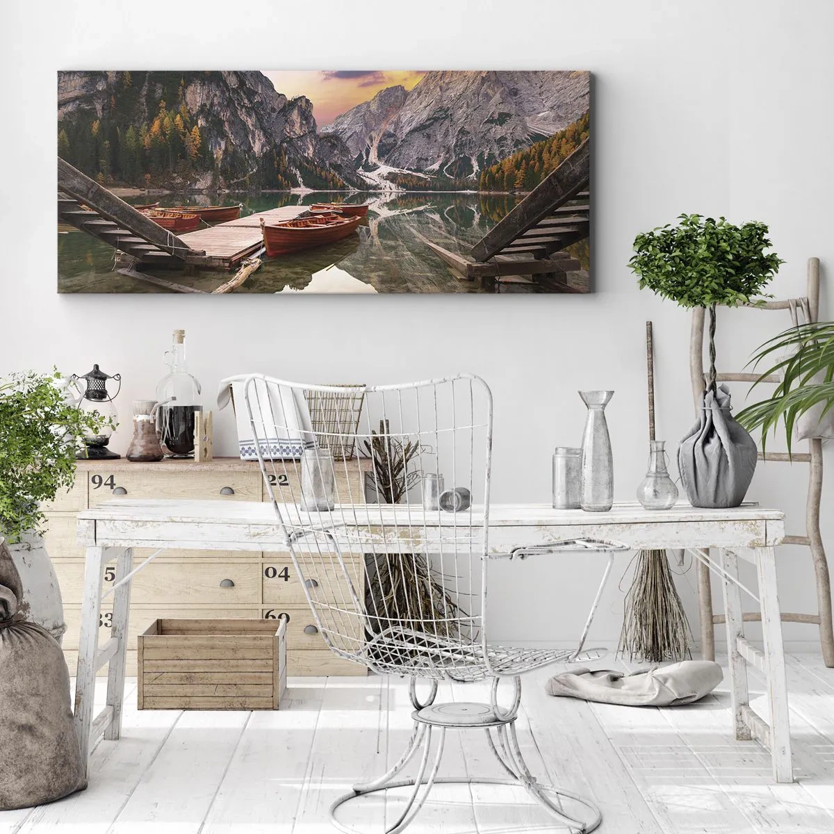 Canvas picture - Promise of a Day - 140x50 cm
