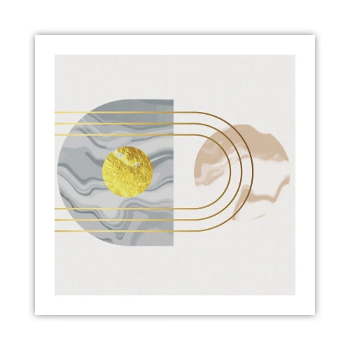 Poster - Brightness nad Shine - 50x50 cm