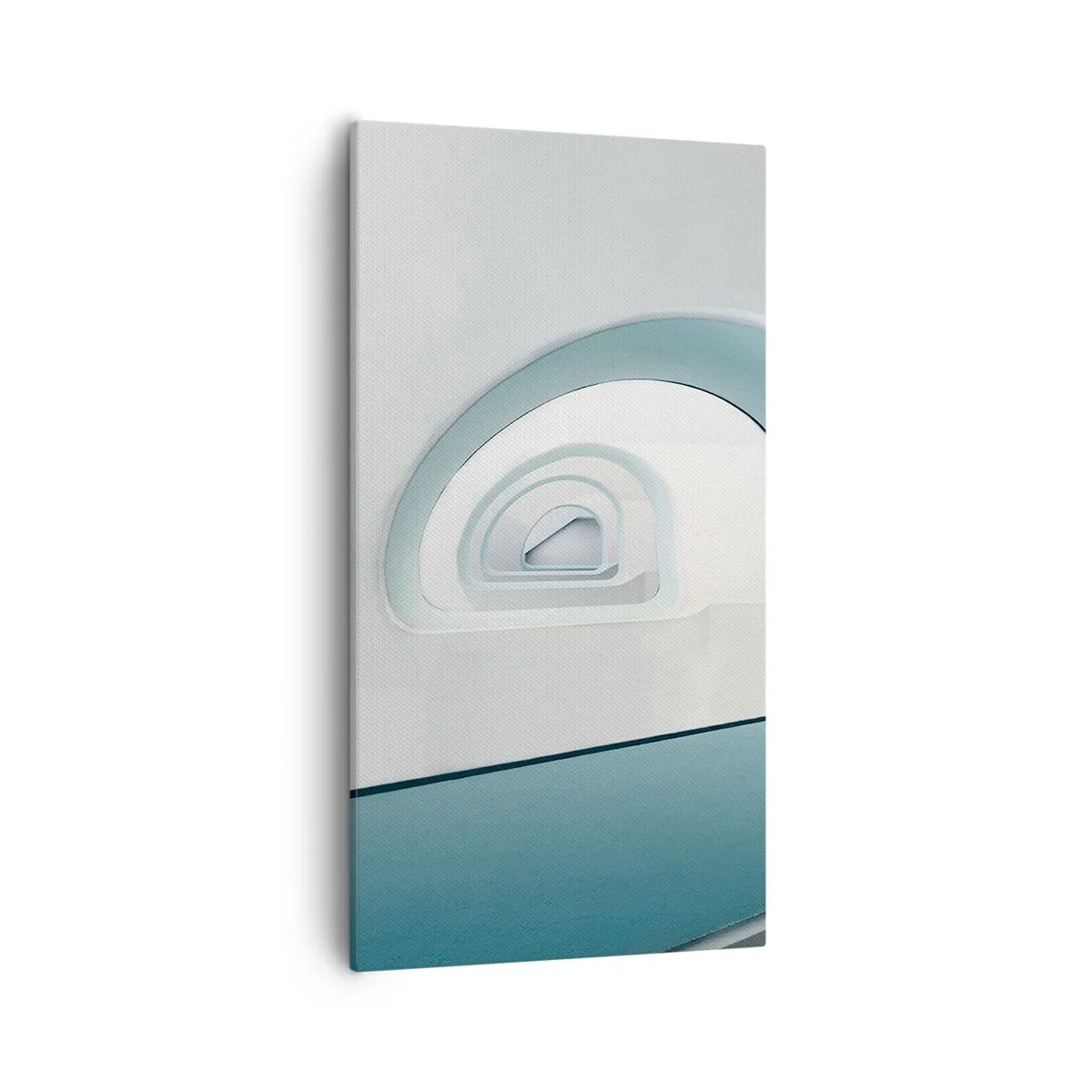 Canvas picture - To the Bottom of Blue - 55x100 cm