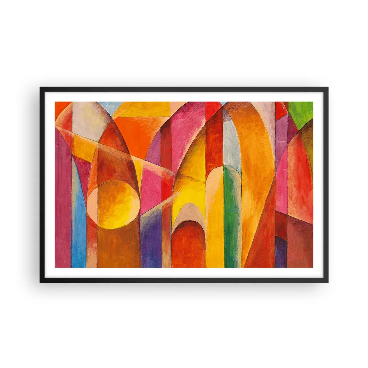 Poster in black frame - Cathedral of the Sun - 91x61 cm