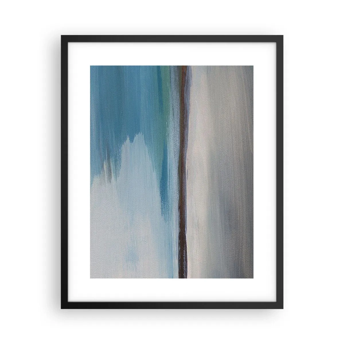 Poster in black frame - Horizontal Landscape - 40x50 cm