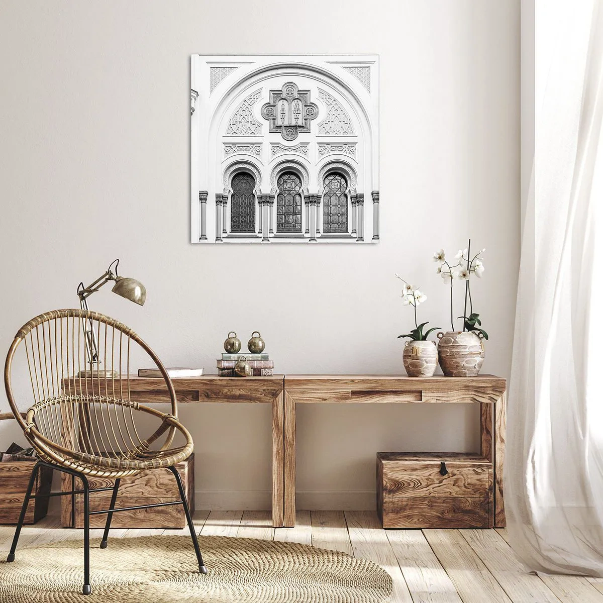 Canvas picture - At the Crossroads of Cultures - 60x60 cm