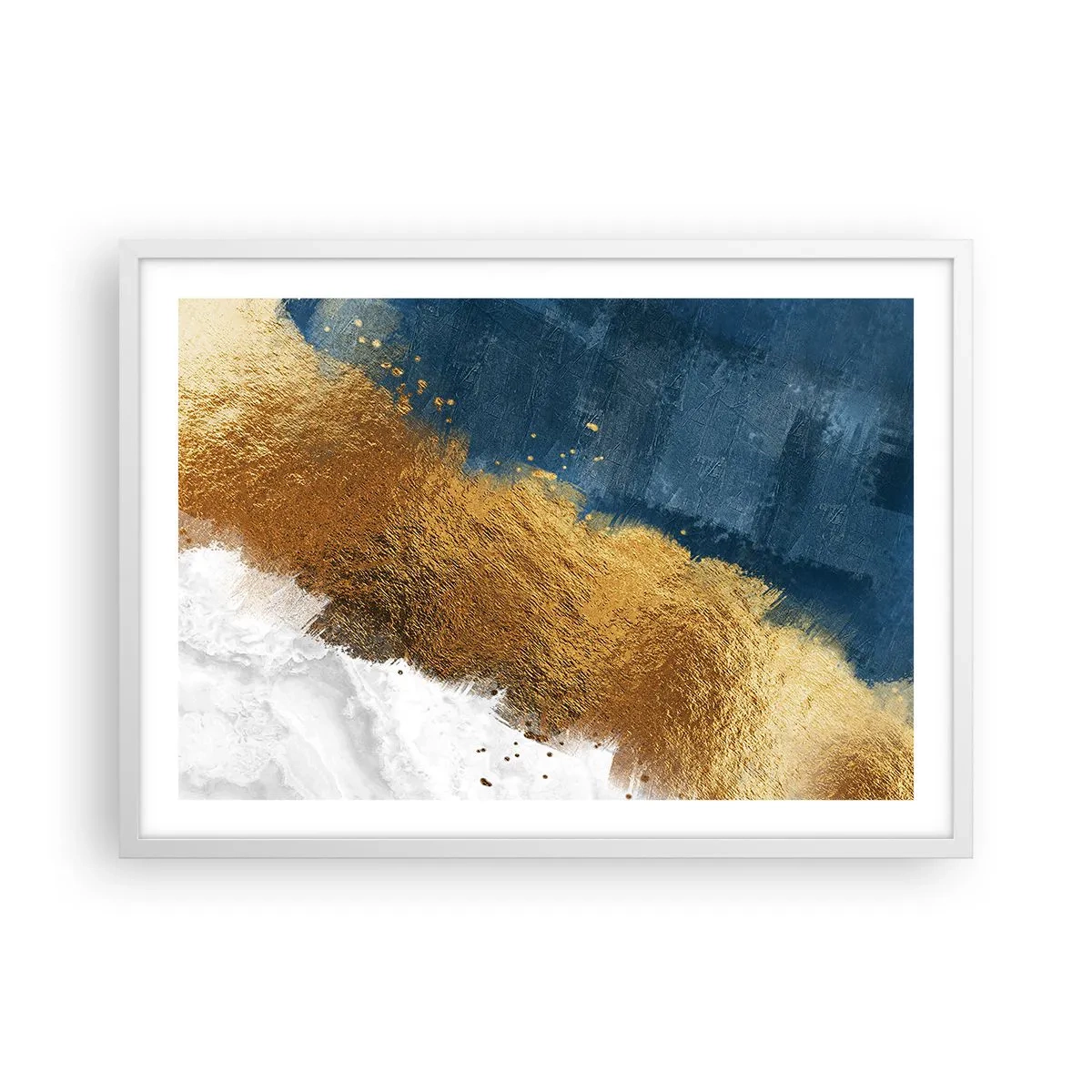 Poster in white frmae - Colours of Summer - 70x50 cm