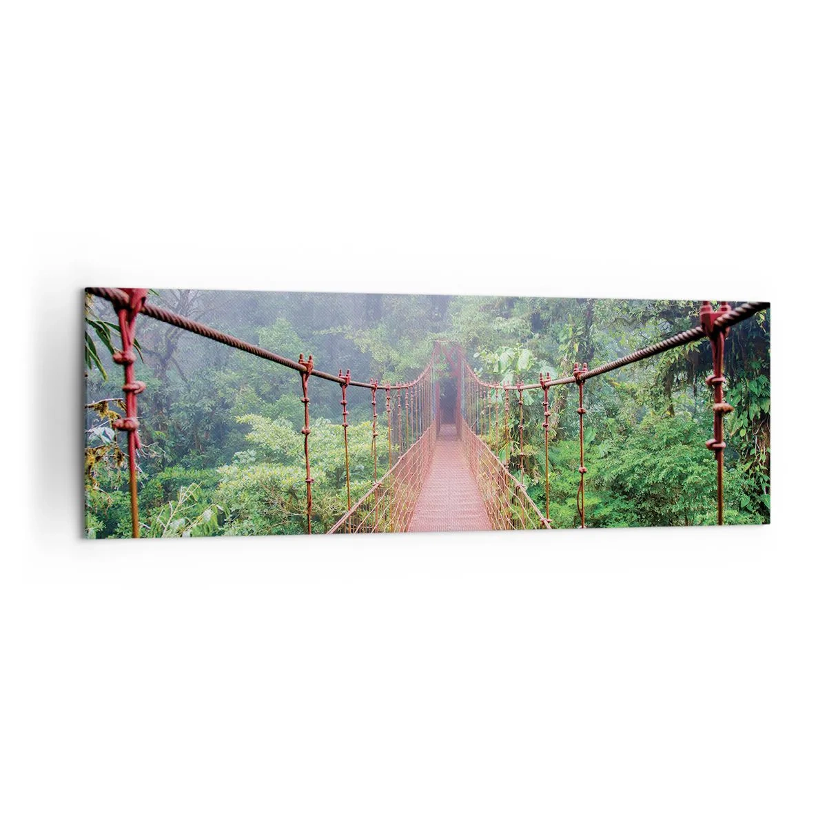 Canvas picture - Suspended above Crowns - 160x50 cm
