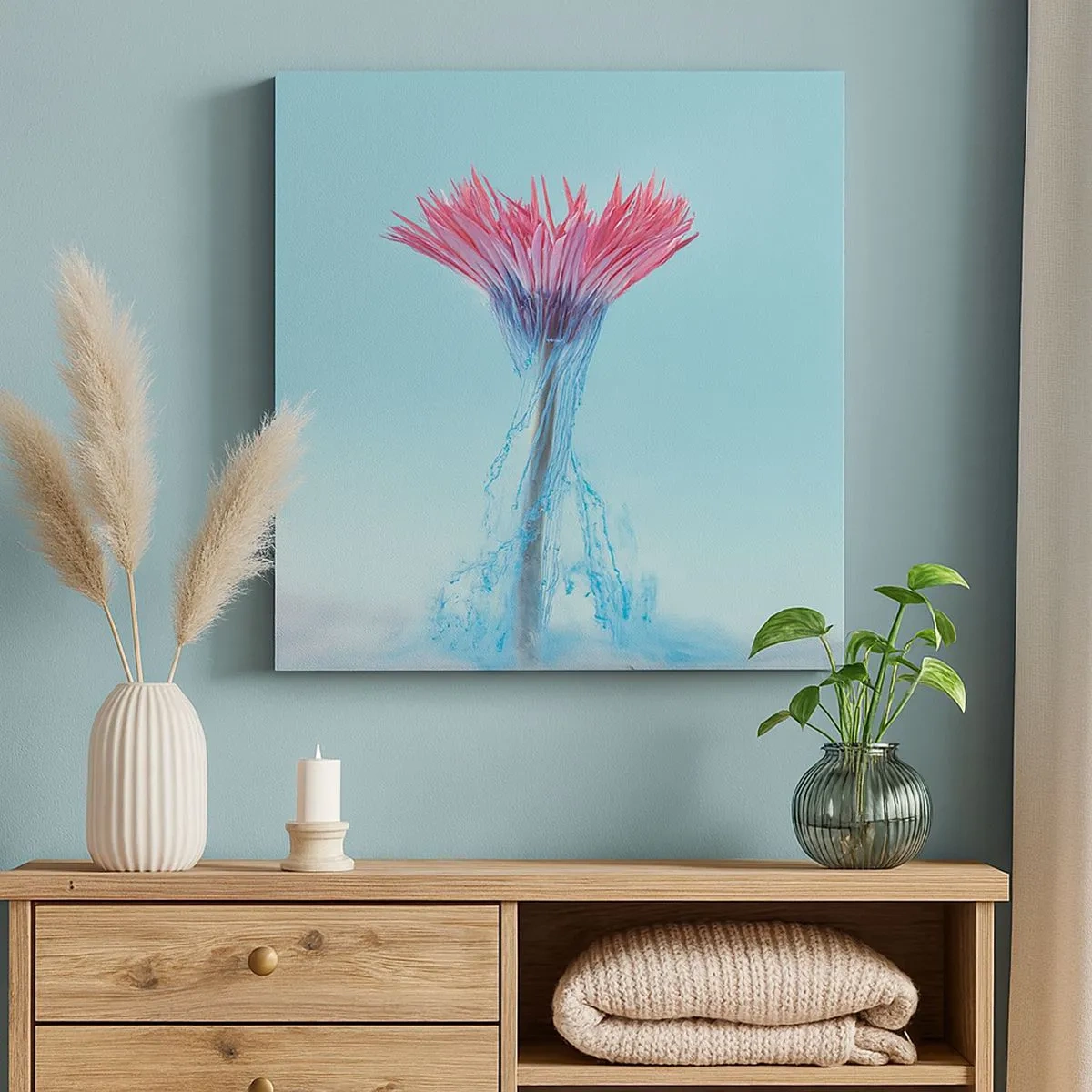 Canvas picture - In a Lively Embrace - 30x30 cm