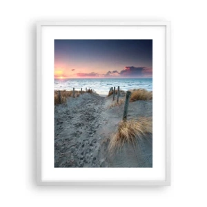 Poster in white frmae - You Have Spilled a Rainbow of Sparkles… - 40x50 cm