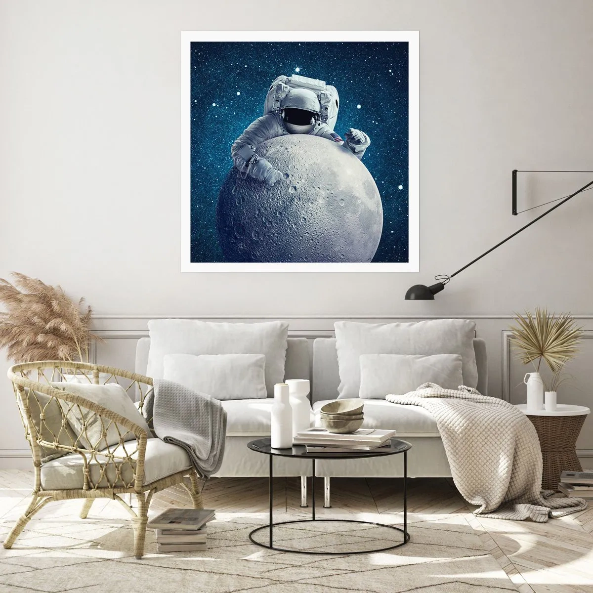 Poster - Space Joker - 30x30 cm