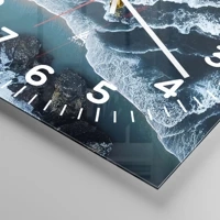 Clock face with numbers