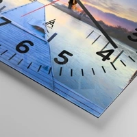 Clock face with numbers