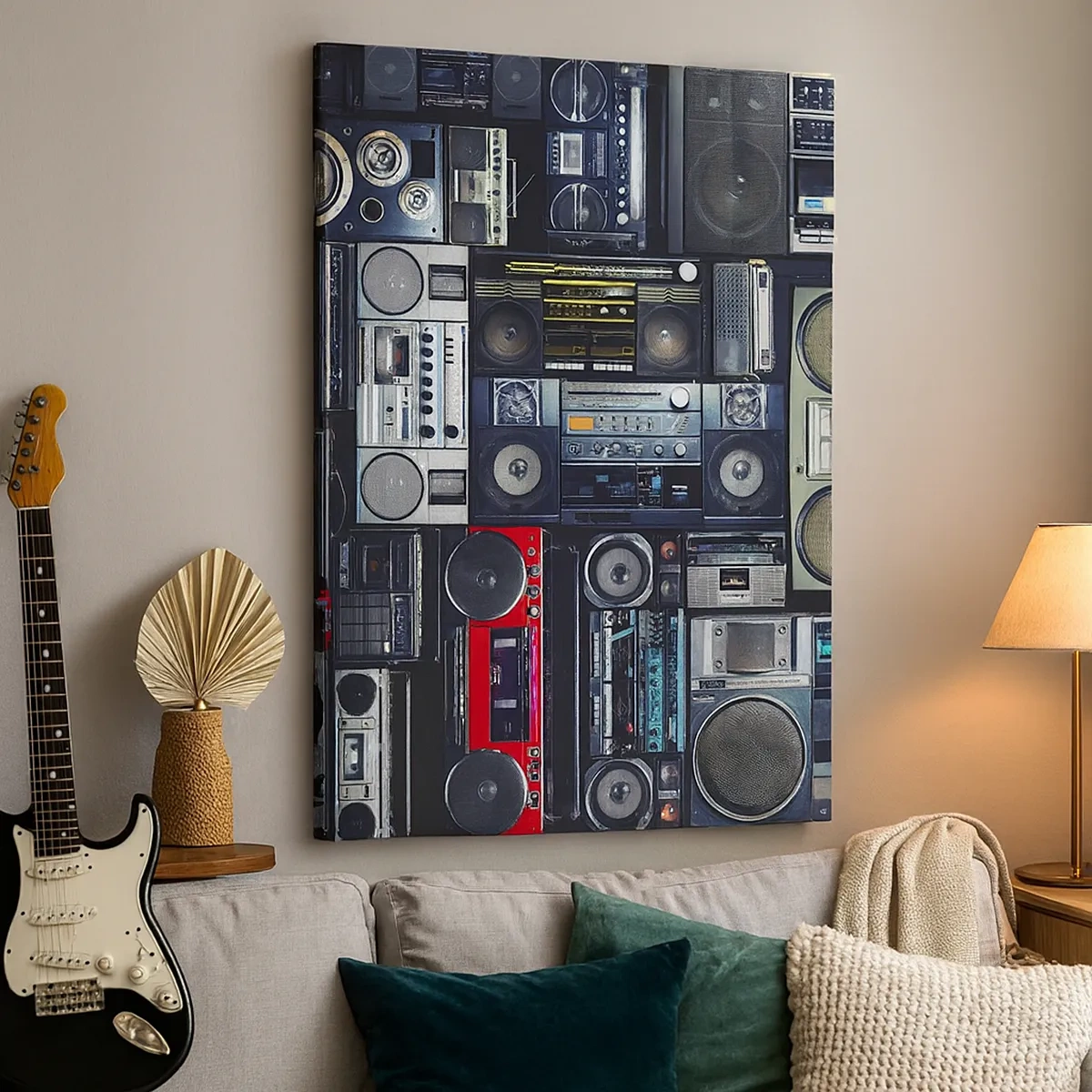 Canvas picture - Nostalgy for the 80-ies - 50x70 cm