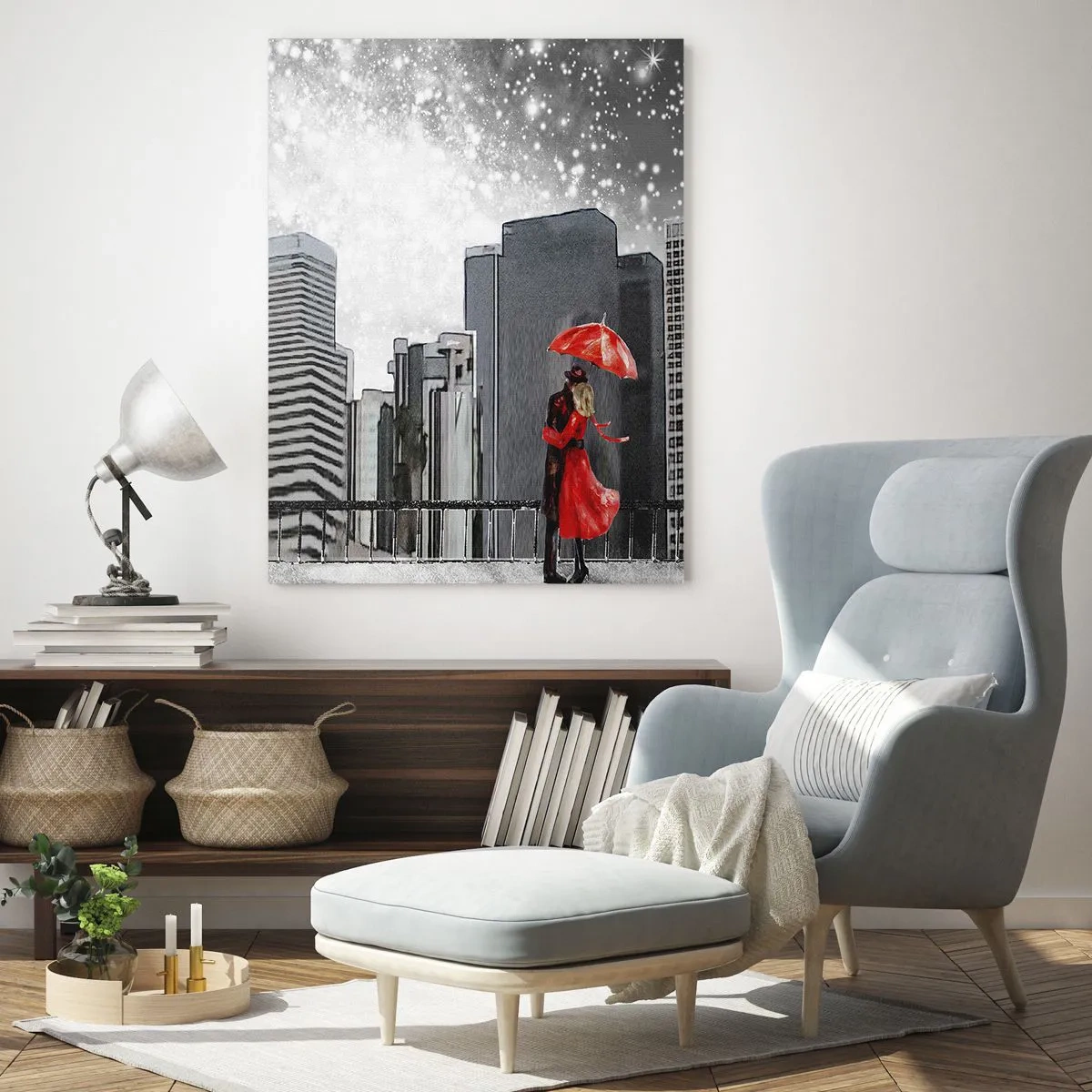 Glass picture - Man, Not a Stone - 50x70 cm